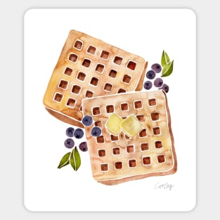 Waffles Sticker